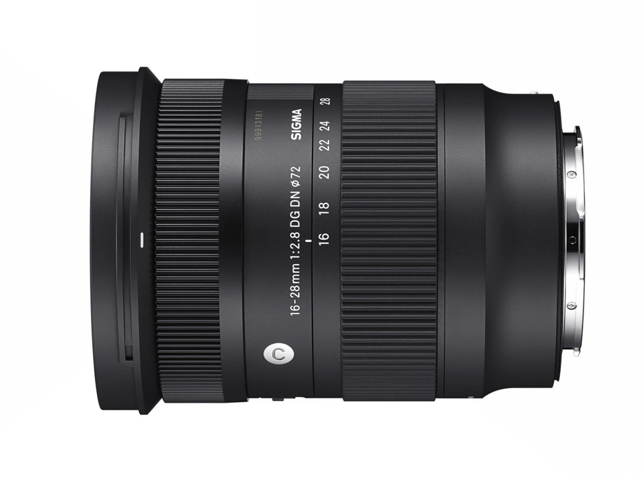 Sigma 16-28mm F/2.8 DG DN Contemporary Lens (Sony E) Full-Frame Wide Zoom Lens - Black - New