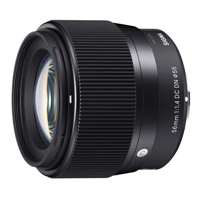 Sigma 56mm f/1.4 DC DN Contemporary Lens for Sony E-Mount - Compact Prime Telephoto Lens (Black) - New