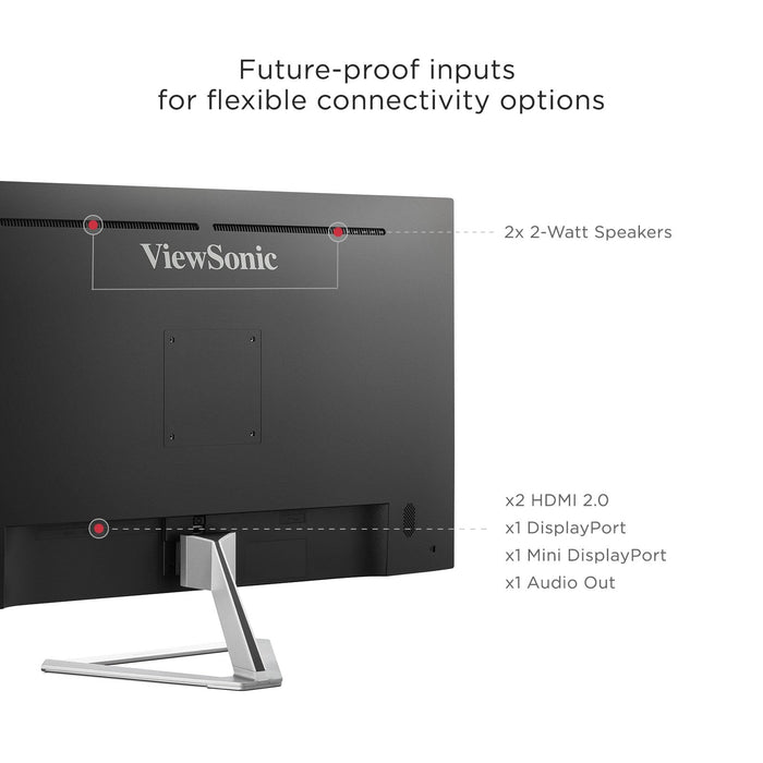 ViewSonic VX3276-4K-MHD 32" 4K UHD Monitor - Image 4