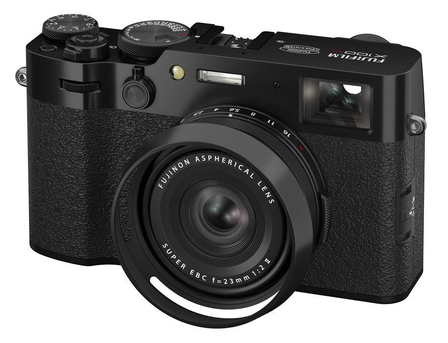 Fujifilm X100VI 40.2MP APS-C Compact Mirrorless Camera with 23mm f/2 Lens, 6.2K Video, 6-Stop IBIS (Black) - New