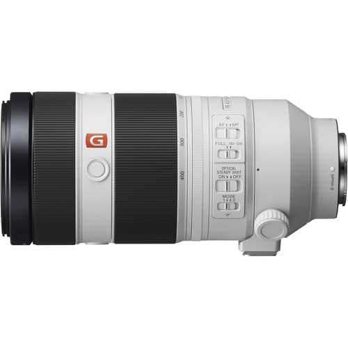 Sony FE 100-400mm F4.5-5.6 GM OSS White Full-Frame Super Telephoto Zoom Lens (SEL100400GM) - New