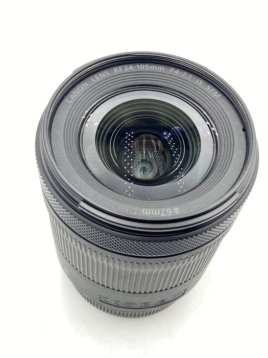 Canon RF 24-105mm f/4-7.1 IS STM Standard Zoom Lens for RF-Mount Mirrorless Cameras, 5-Stop Image Stabilization (Black) - New