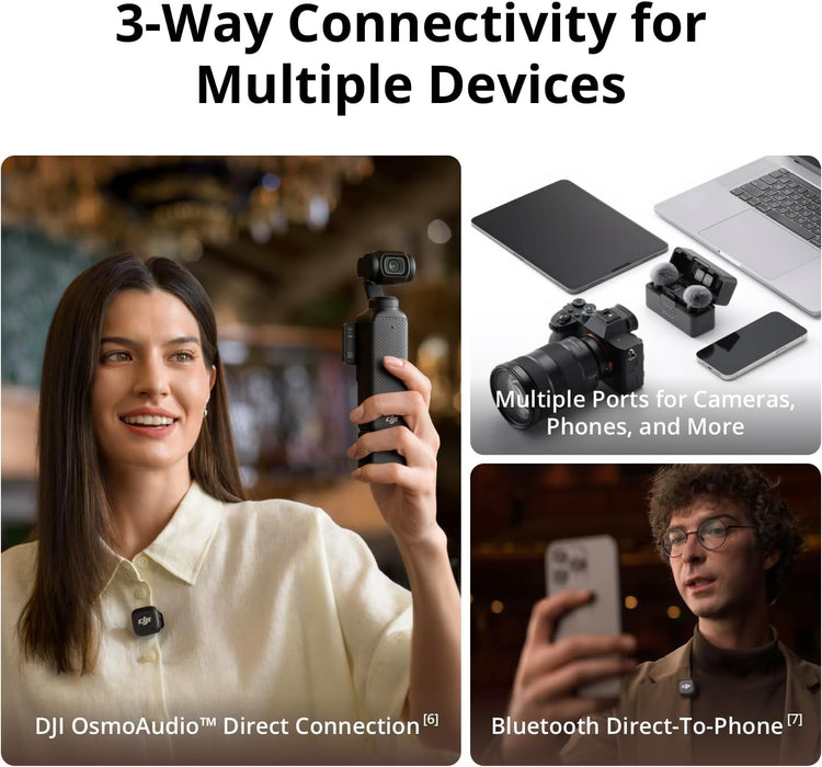 DJI Mic 3 Wireless Microphone Kit - Black - New - Image 5