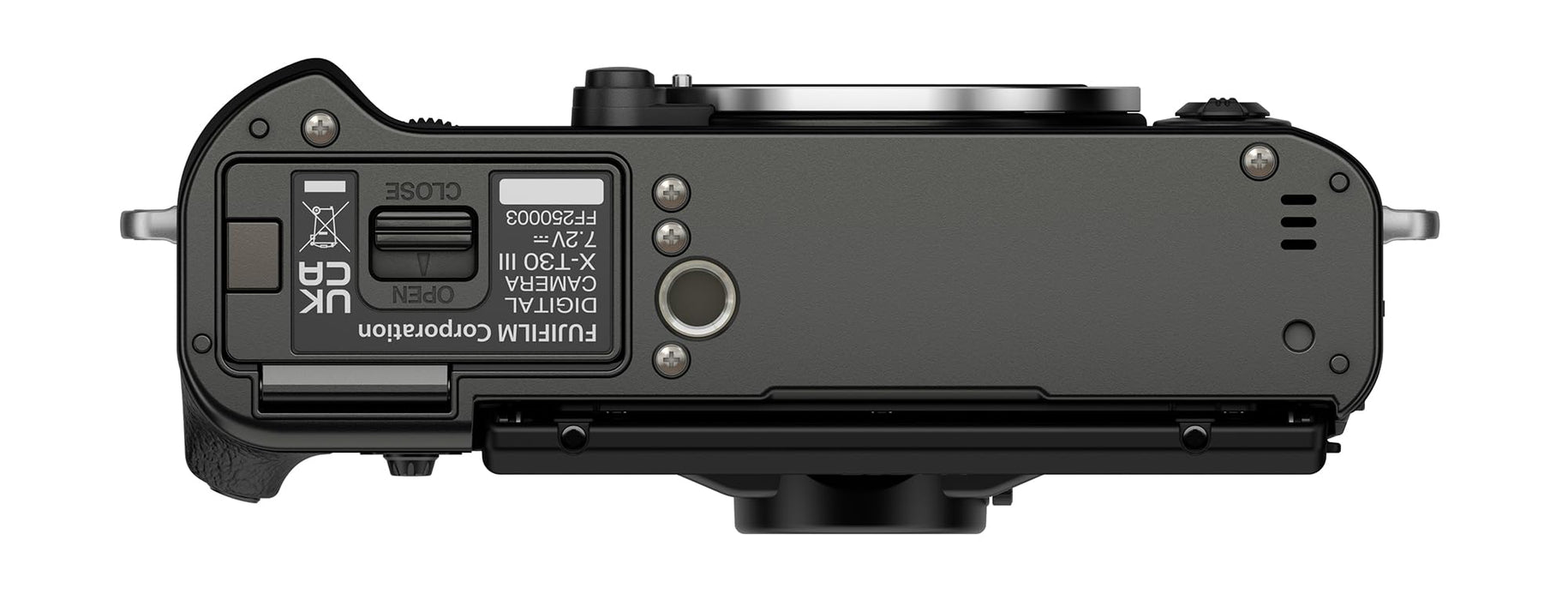 Fujifilm X-T30 III Body Mirrorless Digital Camera with 26.1MP APS-C Sensor, AI Autofocus, 20 Film Simulations, 6.2K Video (Charcoal Silver) - New