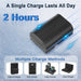 JYJZPB LP-E6P Rechargeable Lithium-Ion Camera Battery Pack 2300mAh for Canon EOS R5 Mark II R6 5D 6D 7D 60D 70D 80D 90D (Black) - New
