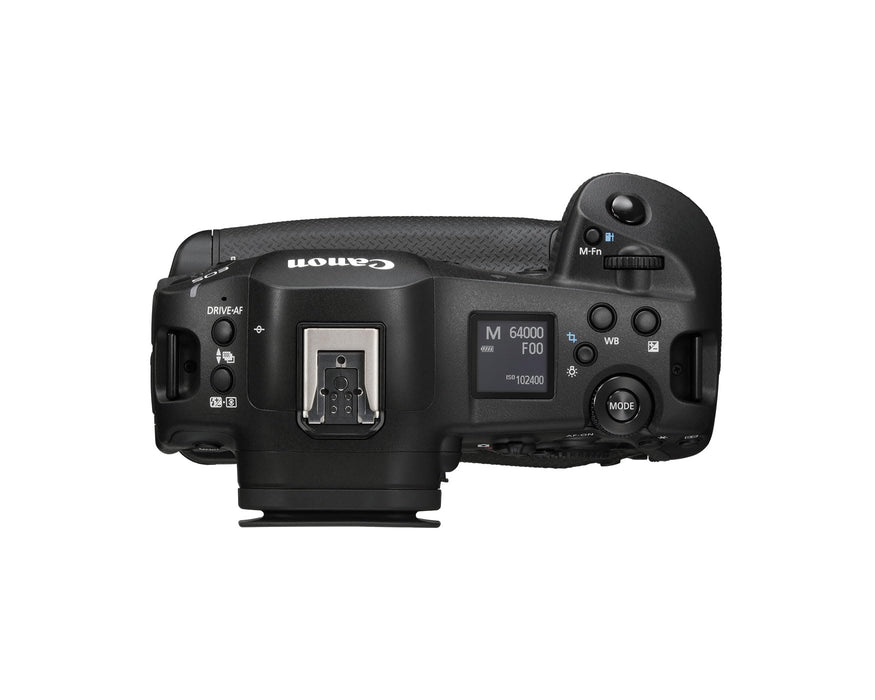 Canon EOS R1 Body - Professional Full-Frame Mirrorless Digital Camera with 24.2MP Stacked CMOS Sensor and Cross-Type AF - New