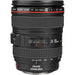 Canon EF 24-105mm f/4 L IS USM Standard Zoom Lens with Image Stabilizer for EOS SLR Cameras (Black) - New