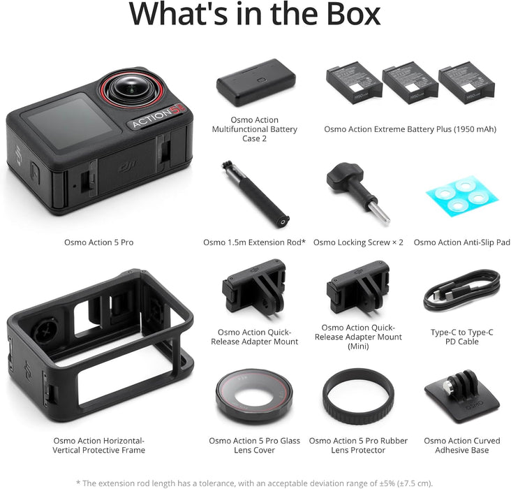 DJI Osmo Action 5 Pro Adventure Combo - Black - New - Image 5