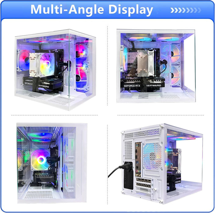 SUEVERY SUV9W1-SUV9W9 Desktop Computers - White - Used like new - Image 5