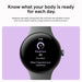 Google Pixel Watch 3 45mm Wi-Fi Smartwatch with Actua Display, Advanced Running Features & Cardio Load Tracking for Android (Matte Hazel) - New