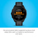 Garmin Forerunner 165 Music GPS Running Smartwatch with AMOLED Touchscreen, 11-Day Battery Life, Heart Rate Monitor & Training Plans (Black) - New