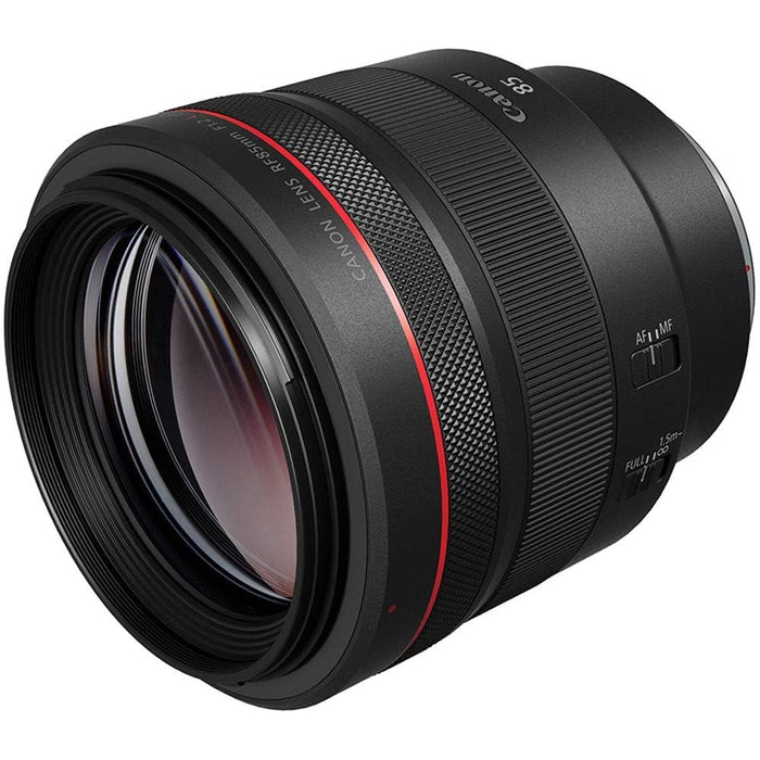 Canon RF 85mm f/1.2L USM DS Lens - Professional Portrait Prime Lens for Canon RF Mount Mirrorless Cameras (Black) - New