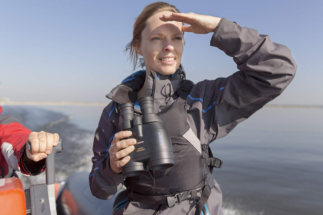 Canon 15x50 IS All-Weather Image Stabilizing Binoculars with 15x Magnification & 50mm Objective Lenses (Black) - New