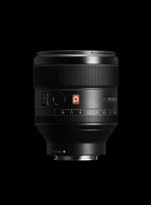 Sony FE 85mm F1.4 GM (SEL85F14GM) Full-Frame E-Mount Portrait Lens with XA Element and Linear SSM Focus - New