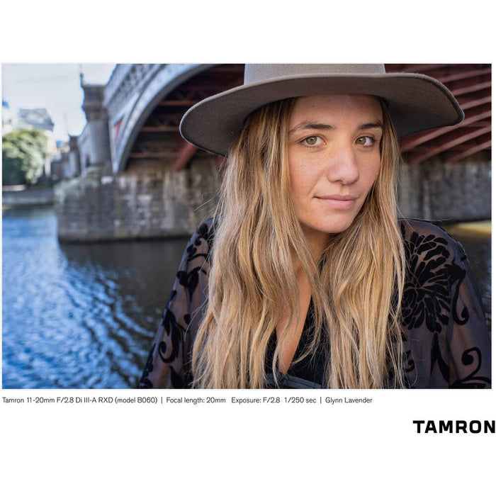 TAMRON 11-20MM F/2.8 DI III-A RXD for Sony E APS-C Mirrorless Cameras - Ultra Wide-Angle Zoom Lens (Black) - New
