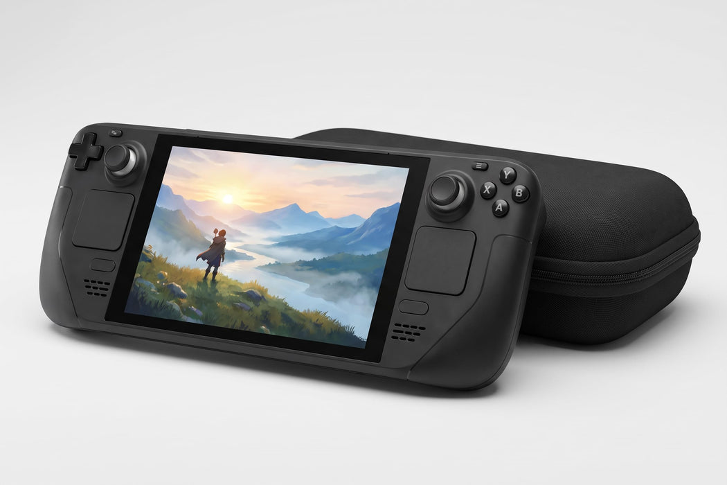 Valve Steam Deck OLED 1TB Handheld Gaming Console - High Dynamic Range Screen, Portable PC Gaming (Black) - Used (Like New)