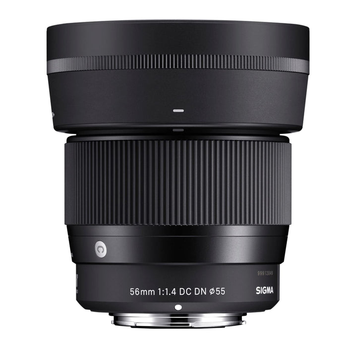 Sigma 56mm f/1.4 DC DN Contemporary Lens for Sony E-Mount - Compact Prime Telephoto Lens (Black) - New
