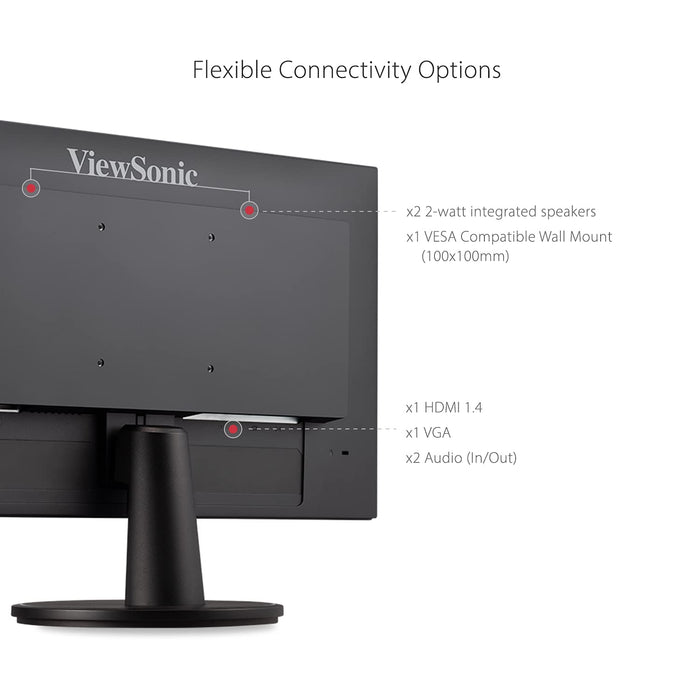 ViewSonic VA2247-MH 22" Full HD LED Monitor - Image 6