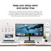 Samsung ViewFinity S6 S34A654UBN 34" Curved Monitor - Image 6
