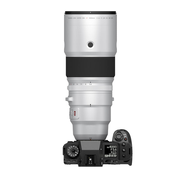 Fujifilm XF500mm F/5.6 R LM OIS WR Lens - Super Telephoto Prime Lens for X-Mount Mirrorless Cameras - New - white