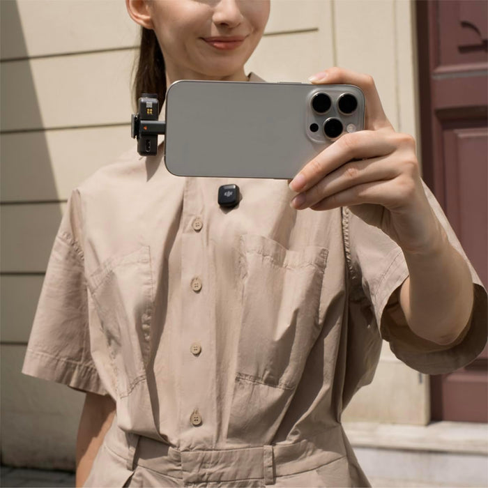 DJI Mic Mini Wireless Microphone Kit - Black - New - Image 7