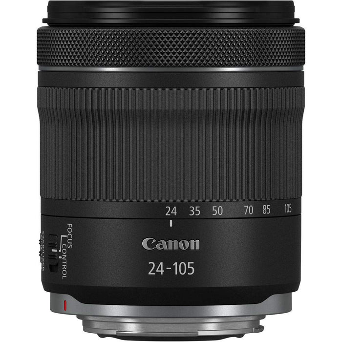 Canon RF 24-105mm f/4-7.1 IS STM Standard Zoom Lens for RF-Mount Mirrorless Cameras, 5-Stop Image Stabilization (Black) - New