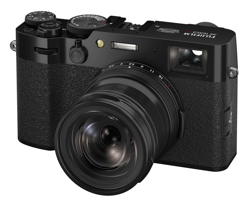 Fujifilm X100VI 40.2MP APS-C Compact Mirrorless Camera with 23mm f/2 Lens, 6.2K Video, 6-Stop IBIS (Black) - New