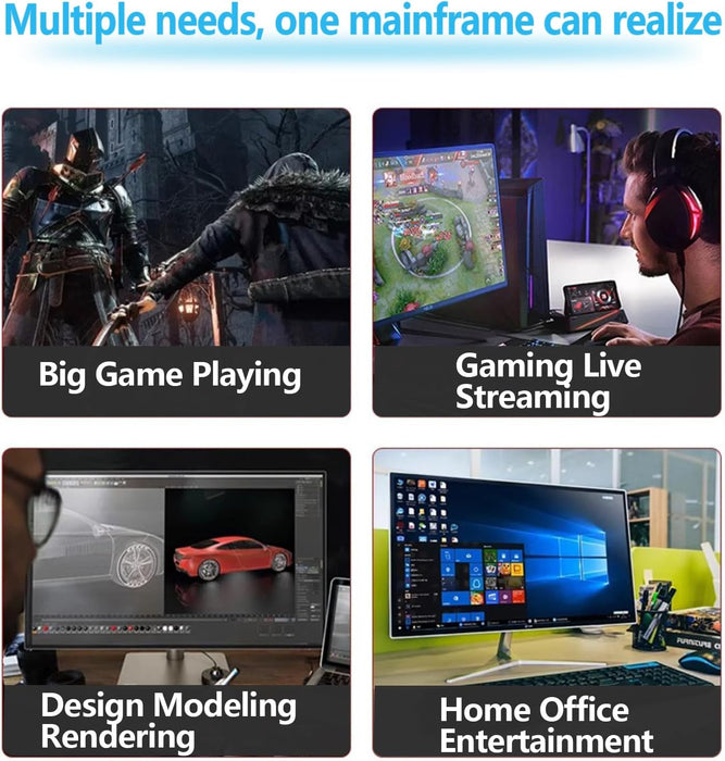 SUEVERY SUV9W1-SUV9W9 Desktop Computers - White - Used like new - Image 7