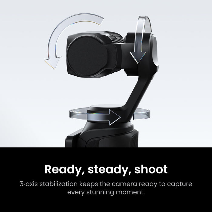 Insta360 Luna Ultra Creator Bundle 8K Vlogging Camera with Dual Leica Lenses, 12× Zoom, 1" Sensor, Detachable 2" Touchscreen (Cosmic Black) - New