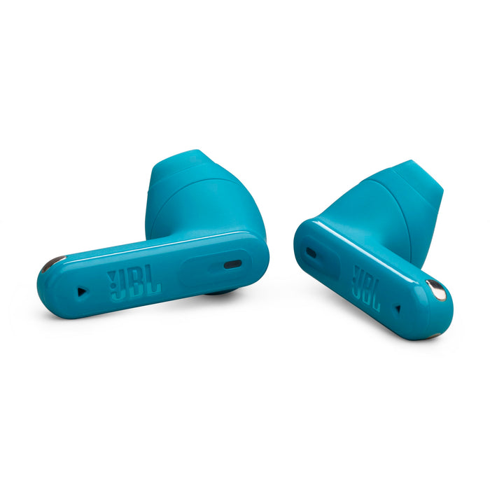 JBL Tune Flex 2 True Wireless Earbuds with Adaptive Noise Cancelling, 12mm Drivers, 48-Hour Battery, 6-Mic System, IPX4 Water Resistant (Teal) - New