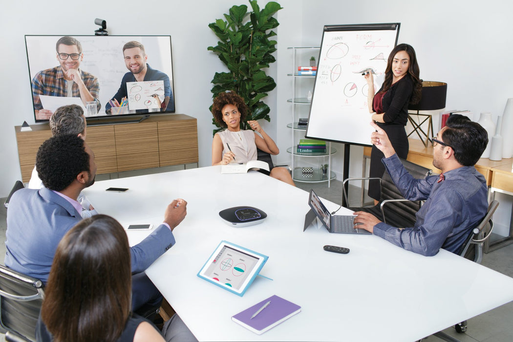 Logitech CC3500E Group 960-001054 Conference Webcam System Full HD 1080p 90° Field of View USB Plug-and-Play (Black) - New