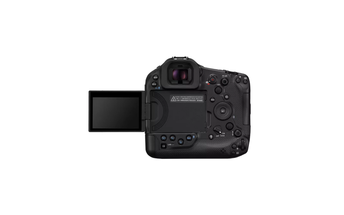 Canon EOS R1 Body - Professional Full-Frame Mirrorless Digital Camera with 24.2MP Stacked CMOS Sensor and Cross-Type AF - New