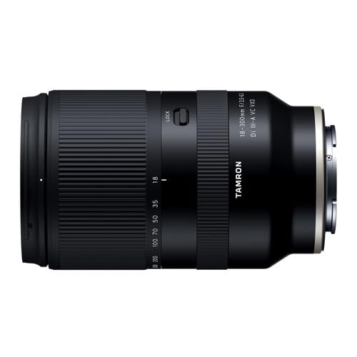 Tamron 18-300mm F/3.5-6.3 Di III-A VC VXD for Fujifilm X-Mount APS-C Mirrorless Camera Lens (B061X, Black) - New