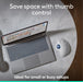Logitech ERGO M575S Wireless Trackball Mouse with Thumb Control, Bluetooth & USB Receiver, 18-Month Battery (White) - New