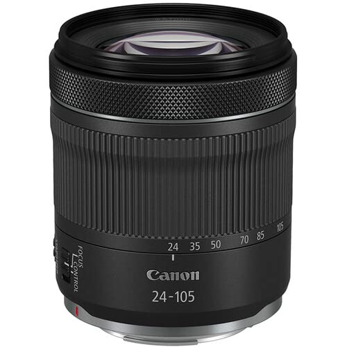 Canon EOS RP 26.2MP Full-Frame Mirrorless Camera with RF 24-105mm f/4-7.1 IS STM & RF 50mm f/1.8 STM Lenses Kit - New