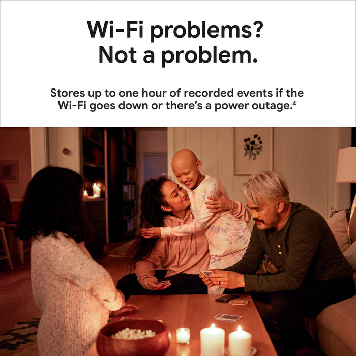Google Nest Cam Outdoor or Indoor Battery 2nd Generation Wire-Free Security Camera 2-Pack (White) - New