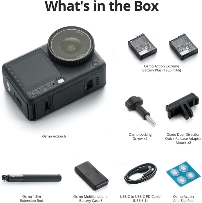 DJI Osmo Action 6 Adventure Combo - New - Image 9