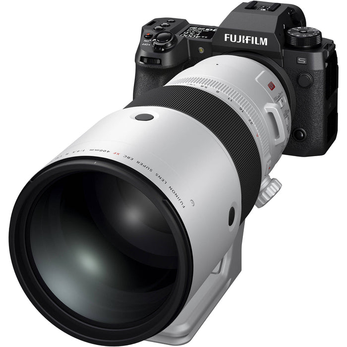 Fujifilm XF 400mm F4.5 R LM OIS WR Lens - Super Telephoto Prime for X-Mount Cameras - New