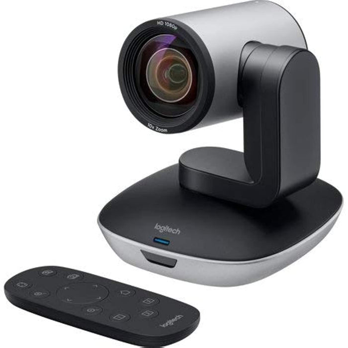 Logitech PTZ Pro 2 Conference Webcam 1080p Full HD Video 10x Optical Zoom Pan-Tilt Room Camera (Black) - New