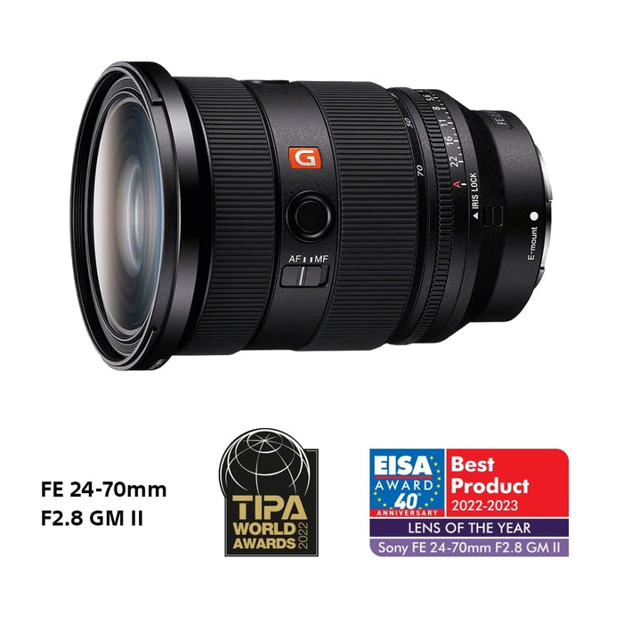Sony FE 24-70mm f/2.8 GM (SEL2470GM) Full Frame G Master Standard Zoom Lens - E-Mount (Black) - Used