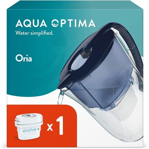Aqua Optima Oria Blue Jug Capacity 2.8l With 1 Evolve + Filter Stpj0608 - 1