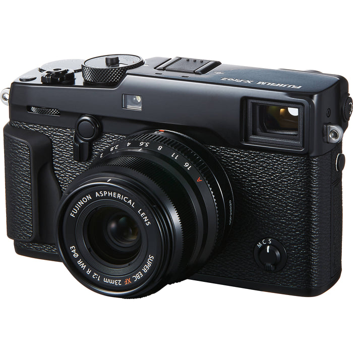 Fujifilm Fujinon XF23mm f/2 R WR Semi-Wide Prime Lens for Fujifilm X Mount Cameras - Black