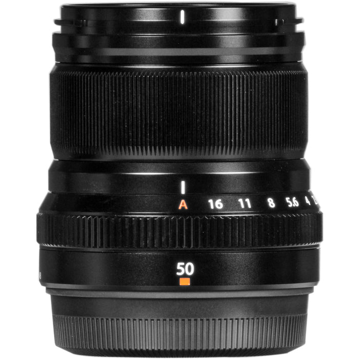 Fujifilm XF 50mm f/2 R WR Lens (Black) — SaveOnCells