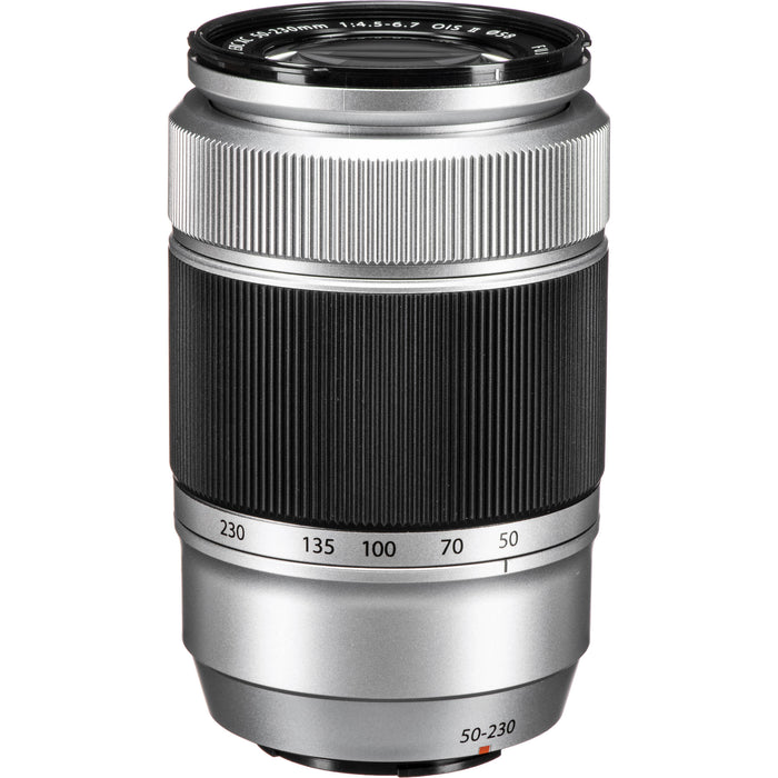 FujiFilm XC 50-230mm f/4.5-6.7 OIS II Telephoto Zoom Lens - Silver