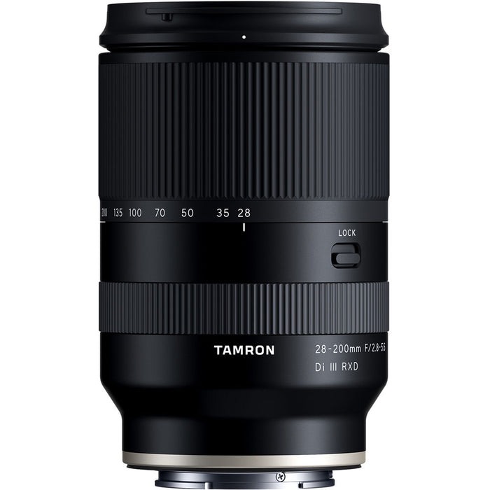 Tamron 28-200mm f/2.8-5.6 Di III RXD Lens for Sony E-Mount - Black