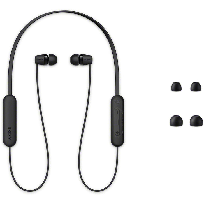 Sony WI-C100 Wireless In-Ear Headphones (Black) - 3