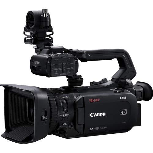 Canon XA55 Pro UHD 4K Camcorder - Black