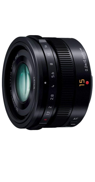 Panasonic LEICA DG SUMMILUX 15mm F1.7 ASPH Black (HX015 ) - 1