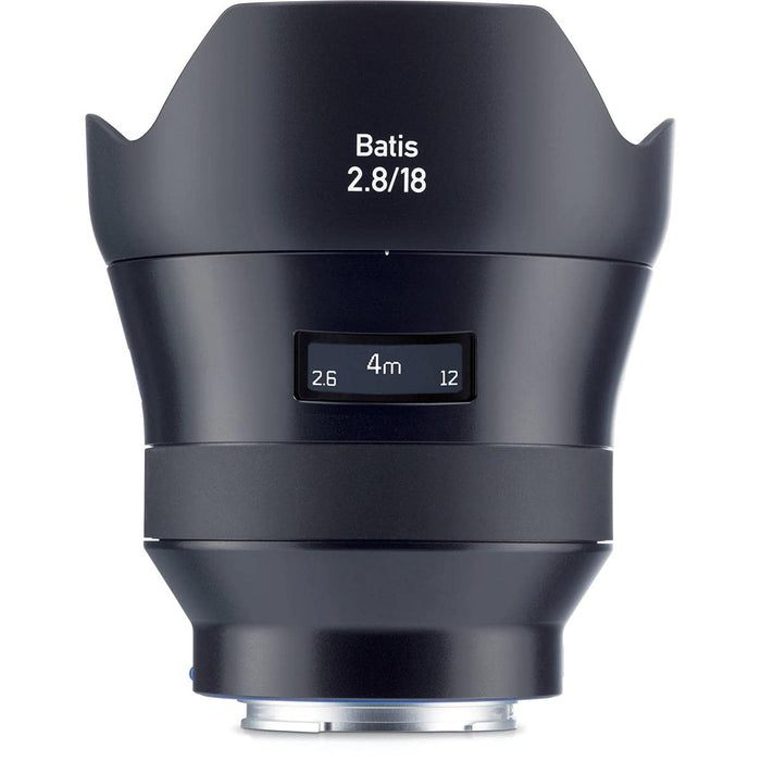 Zeiss 18mm f/2.8 Batis Series Lens for Sony Full Frame E-Mount NEX Cameras - Black