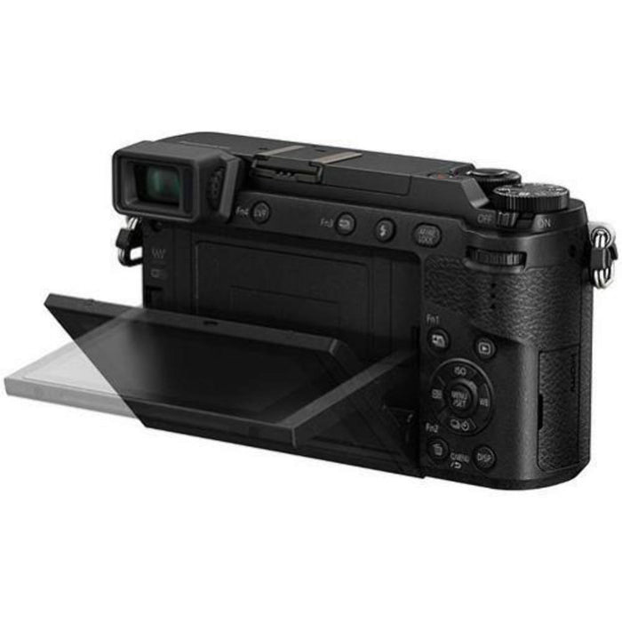 Panasonic Lumix GX85 4K Mirrorless Interchangeable Lens Camera - Silver - Body Only